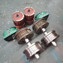 行车端梁车轮子200/300/400 单梁起重机LD驱动行走轮