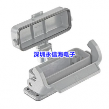 HARTING 09200160321德国哈丁连接器重负荷电源连接器 HAN 16A BULKHEAD MT THERMOPLASTIC COVER