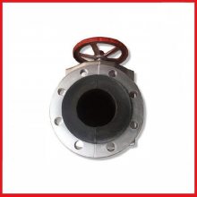 GJ41X-10C铸钢管夹阀、GJ41X-10L铝合金胶管阀、铸铁衬氟管夹阀