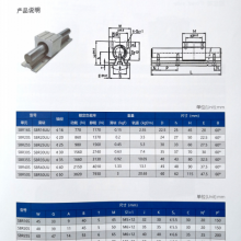 圆柱直线导轨SBR 光轴导轨 滑块 木工滑台 铝托圆柱导轨 直线滑轨