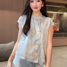 新中式国风星梦天琦温婉知性份货批发 尾货市场货源