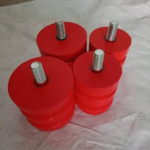 起重机防撞缓冲器橡胶块行车防撞碰头JHQ-A型聚氨酯缓冲器