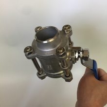 ҵƬʽԺ򷧣1000WOG BALL VALVE 3PC Weldingں