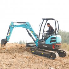 25微型挖掘机价园林苗圃种植小挖机小型挖土机厂家价低油耗高配置