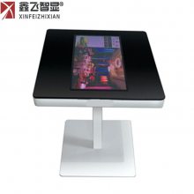 鑫飞智显 xf-gw43c卧式触摸屏触摸茶几自助查询机电脑一体机互动茶几触摸一体机防水厂家定制