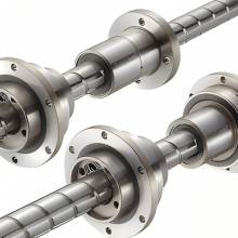 台州高刚性螺帽旋转式滚珠丝杠厂商 广州港昌建筑科技供应