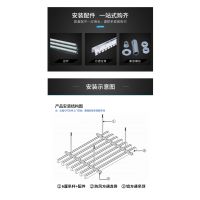 崇匠喷粉u槽铝方通吊顶-铝方通规格尺寸