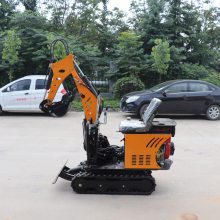 杰工小型挖掘机 08农用果园挖土机 小挖机
