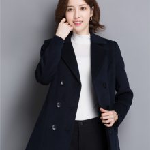 公司毛呢大衣定做团体工装呢子大衣4S店珠宝酒店前台秋冬工作服