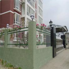 工厂外墙铁艺护栏 工业园围墙栅栏 院墙栏杆 环中支持定制