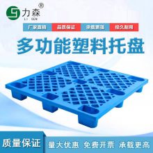 網(wǎng)格九腳塑料托盤 叉車倉庫物流運輸?shù)嘏_托板 防潮地堆貨架棧板