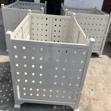佛山钢制料箱 钢制料箱特点 堆叠方便 坚固