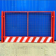 荆门 路通基坑护栏 工地临边防护栏杆 锌钢城区施工围栏 造型多样