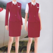 上海空姐服2017年新款上市 春装新品空姐制服 空中小姐服 空乘制服亿妃服饰
