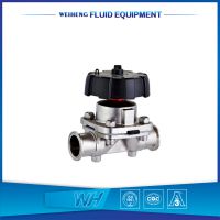 不锈钢卫生级隔膜阀 316L直通隔膜阀 手动盖米阀门