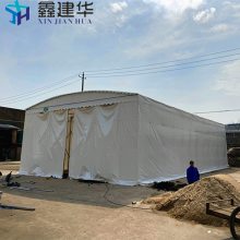 物流活动雨棚 移动仓库棚子 地本厂家 织金