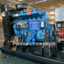 扬程50米流量100米 抗洪排涝柴油机水泵机组 抗洪抢险水泵机组