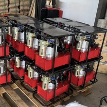 气动齿轮油泵 齿轮式大功率气动液压泵 铁壳油泵