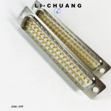 矩形连接器 J18C-37P J18C-37S 插头插座 骊创