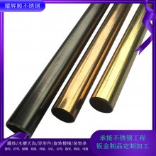 ��ͭ���ܵ��6�׹� 50.8Բ�ܻƹ�ͭ��˿ ����ֲ�ɫ�ܼӹ�