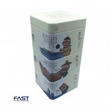 云南特产包装铁盒，多层装包装罐，定制铁盒包装