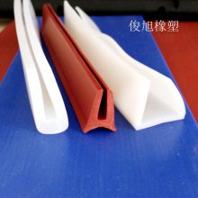硅胶U型包边条 实心硅胶密封条 硅胶棒俊旭橡塑