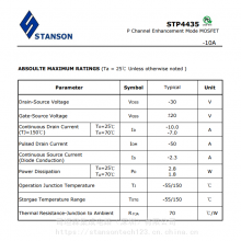 STP4435 P30V 10A SOP-8 滻SI4431AO4405EAO4449