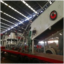 轮胎式流动破碎站 移动式镁砂制砂机 移动建筑垃圾破碎机