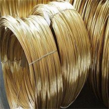 供应H90半硬黄铜扁线 进口软态C23000黄铜丝 H65黄铜棒