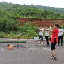 钢架高层围挡 洛阳洛宁施工场所围挡 九星现场搭设围挡