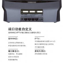 TP-LINK TL-XDR6078չ ˫Ƶǧ׶˿Wi-Fi 6·˫2.5G