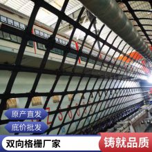世杰 锁扣式 钢塑土工格栅 沥青路面增强路基省时省力