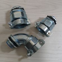 电机安装金属接头线盒16-M20*1.5镀铬DPJ接线箱格兰头带羊角