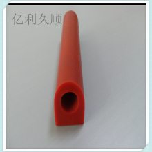 供应三元乙丙软硬复合发泡橡胶密封条EPDM卡槽式减震缓冲门窗包边条厂家
