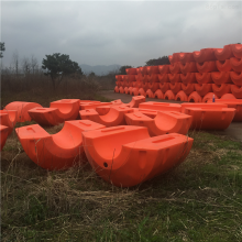 漂浮式拦污排价格 水库拦垃圾浮筒塑料筒