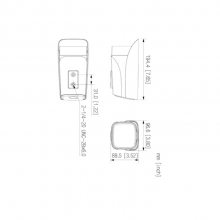 DH-IPC-HFW3230M-I1 大华200万50米红外定焦枪型摄像机 1/2.8英寸CMOS 镜头焦距3.6mm/6mm/8mm