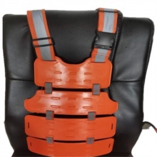 中国中铁马甲铁路施工夜间作业安全反光背心马夹防护服防护员工地