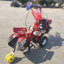 多功能旋耕起垄机 大棚果园施肥开沟机 圣鲁机械