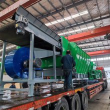 垃圾分选处理设备 金属塑料分离磁选机 配套输送设备