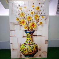 领印铝塑板图案浮雕3d打印机 装饰材料天花吊顶3d彩绘机厂家