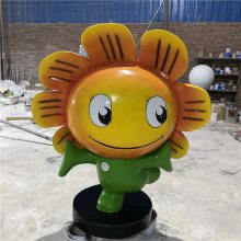 湖北广场气球雕塑 彩绘气球楼盘装饰道具 玻璃钢雕塑制品厂家