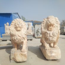 欧式狮子生产厂家/欧式石狮子雕塑/欧式爬狮