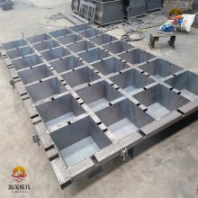 源茂混凝土联锁块钢模具 预制铰链排钢模具性能介绍
