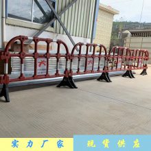 塑料胶马铁马护栏移动市政道路交通施工安全围蔽防撞设施加油站