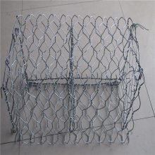 热镀锌石笼网 防沙固土石笼网 生态铅丝格宾笼