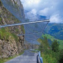 柔性斜坡被动防护网 被动防护网结构