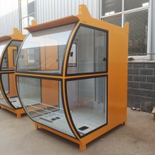 龙门起重机驾驶室 钢化玻璃司机室外壳 空操控制室