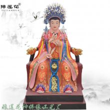 十二老母塑像 泰山奶奶佛像 四山奶奶佛像 泰山碧霞元君祠