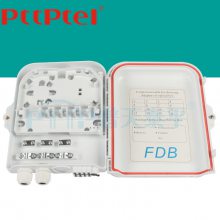 FDB-8芯法兰式光分路器箱 GF-KJW/KJN-B2光缆分线盒 FTTH分纤箱