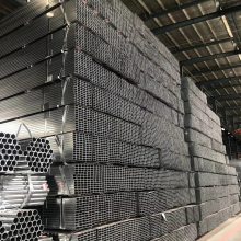 佛山乐从大量现货供应 Q235B/Q345B 热镀锌方矩管 质量***